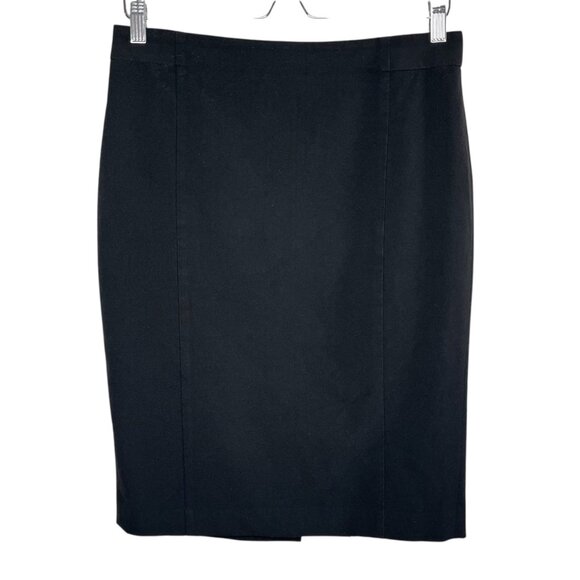 Bundle of 2 Ann Taylor Black and Navy Pencil Skirts Size 6 Business Professional - Picture 2 of 12